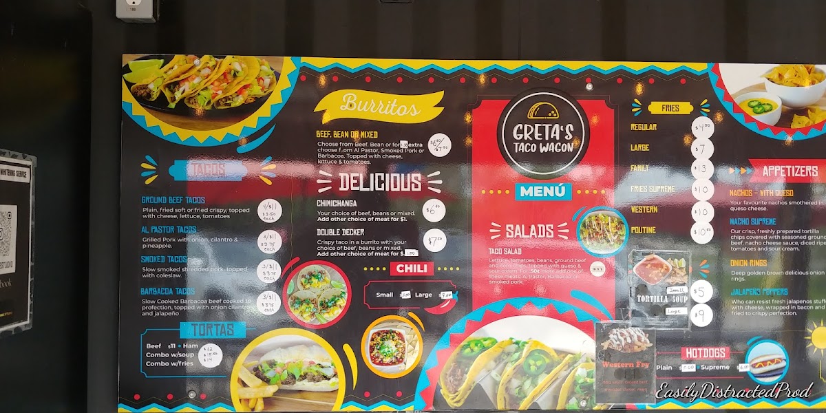 Menu Greta’S Taco Wagon-10