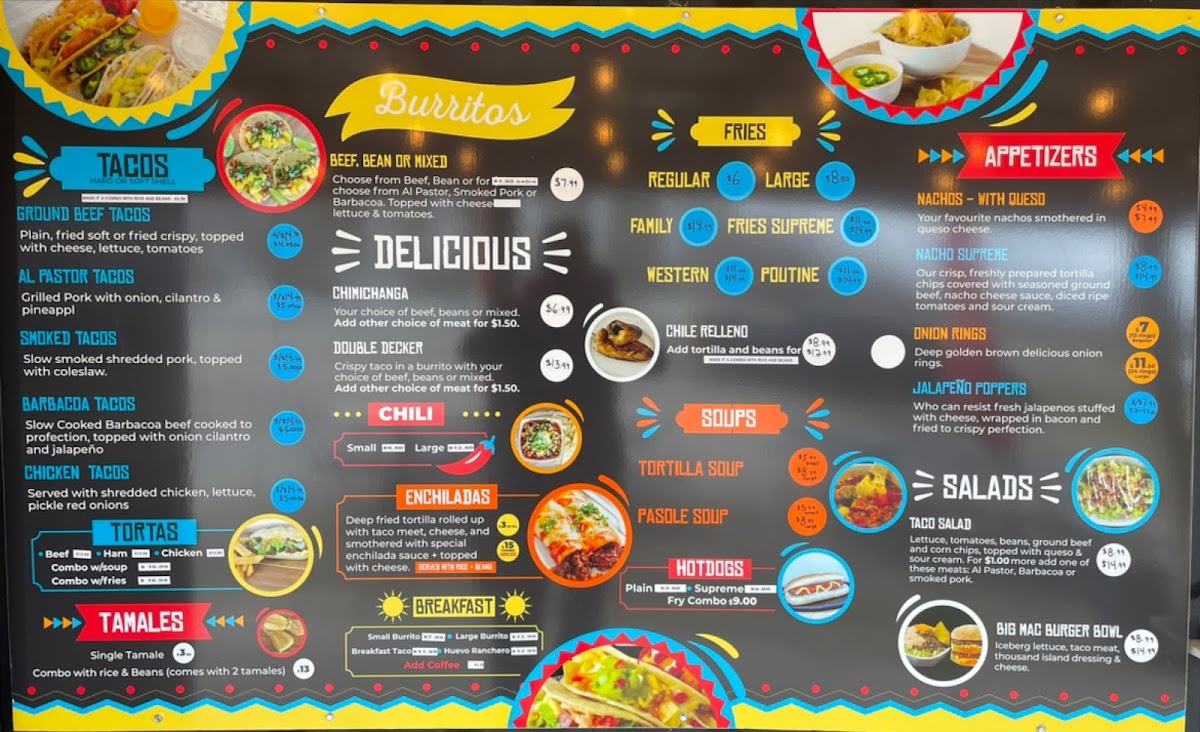 Menu Greta’S Taco Wagon-4